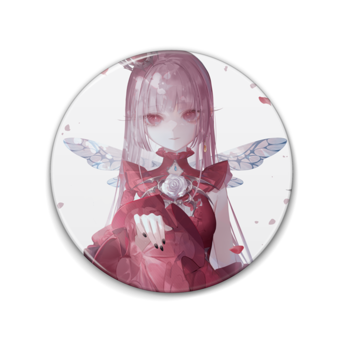 穢れなき缶バッジ - 76mm