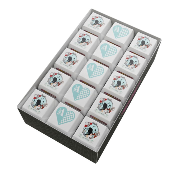 C：アリスとハート柄（45個）