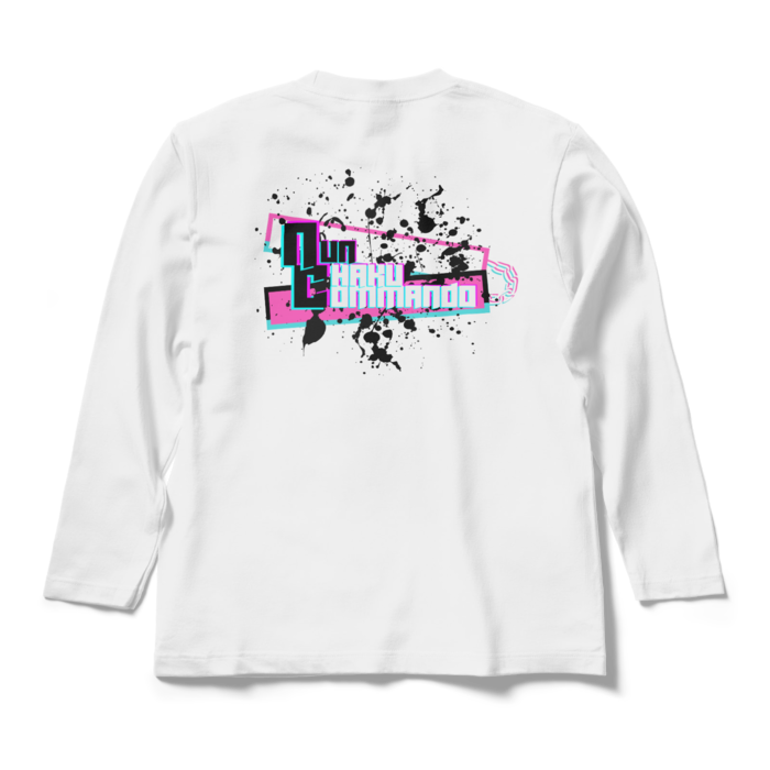 ロングスリーブTシャツ - M - 背面プリント