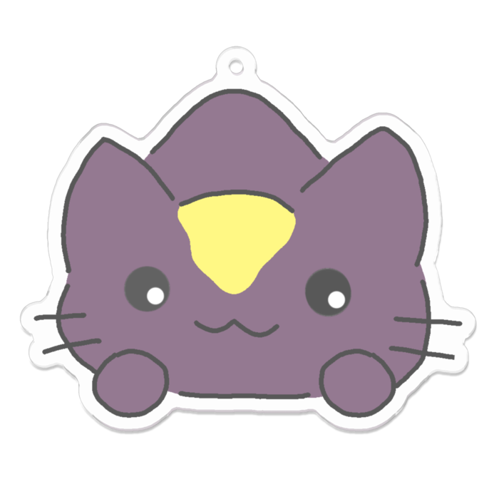 アクリルキーホルダー - 70 x 70 (mm)