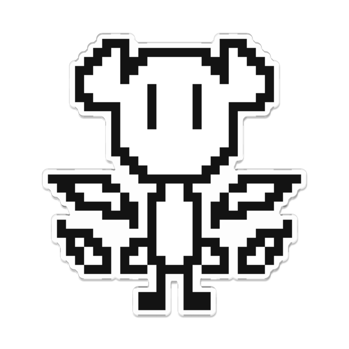 アクリルバッジ - 100 x 100 (mm)