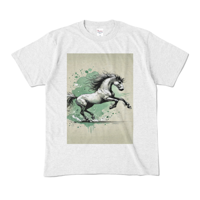 カラーTシャツ - M - アッシュ (淡色)