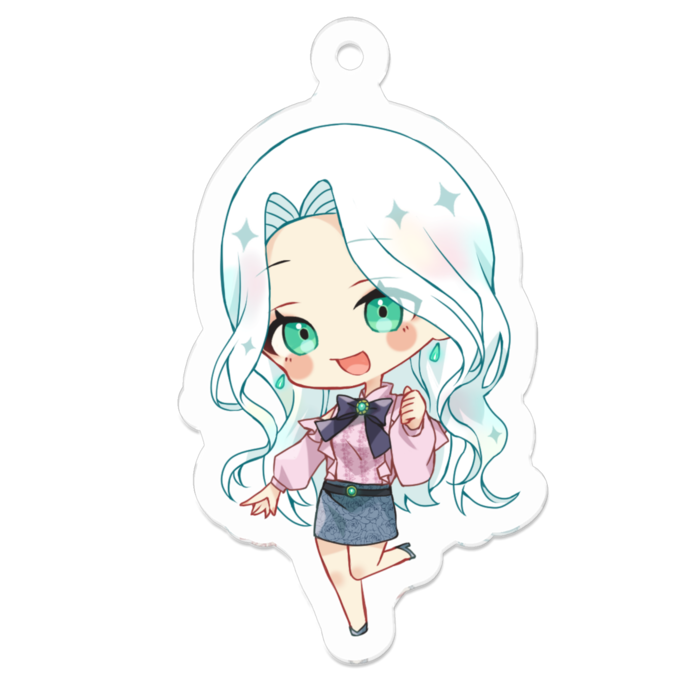 アクリルキーホルダー - 50 x 50 (mm)