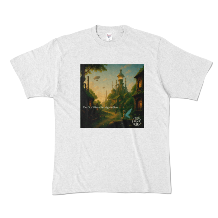 カラーTシャツ - XL - アッシュ (淡色)