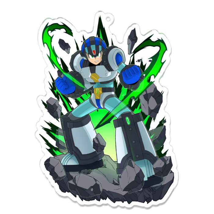 アクリルキーホルダー - 100 x 100 (mm)