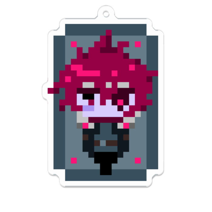 アクリルキーホルダー - 70 x 70 (mm)