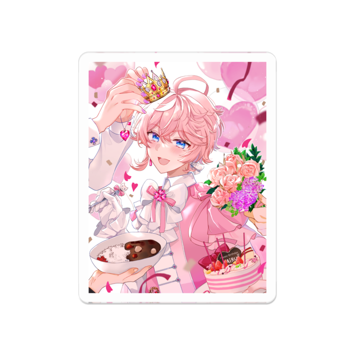 アクリルバッジ - 50 x 50 (mm)