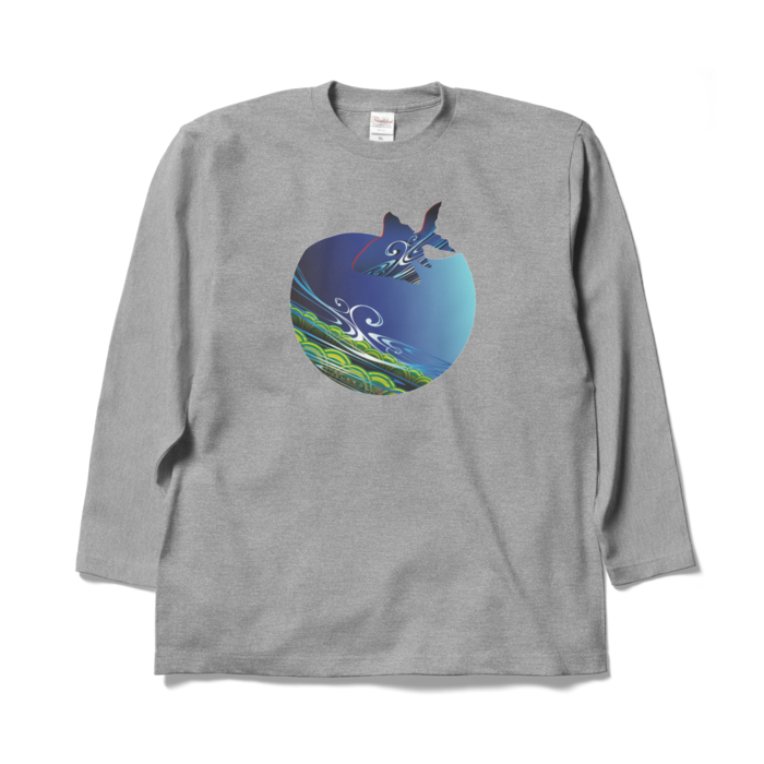 ロングスリーブTシャツ - XL - 杢グレー