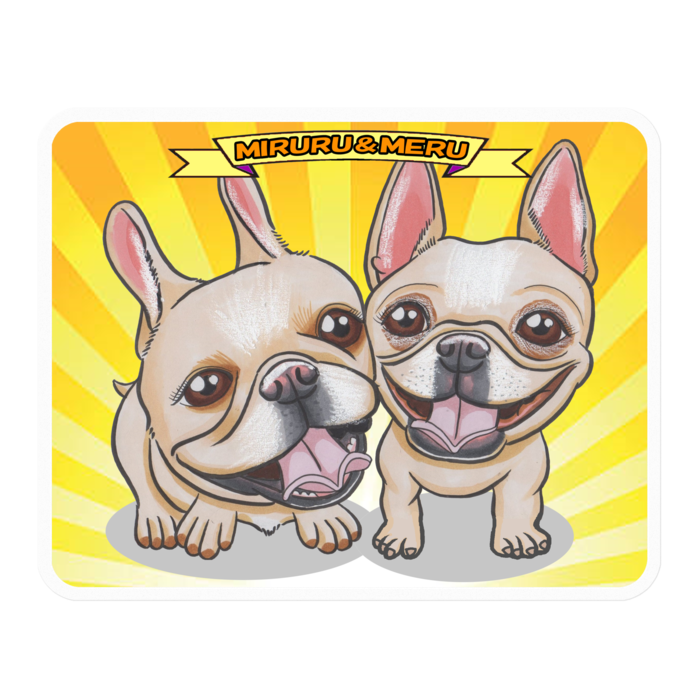 ステッカー - 100 x 100 (mm)