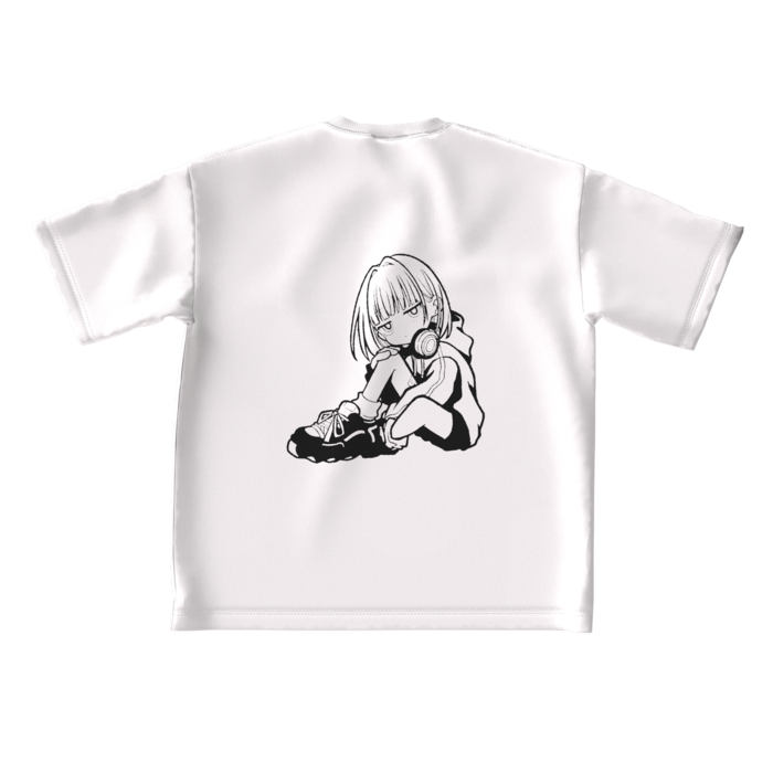 ビッグシルエットTシャツ - L - 白