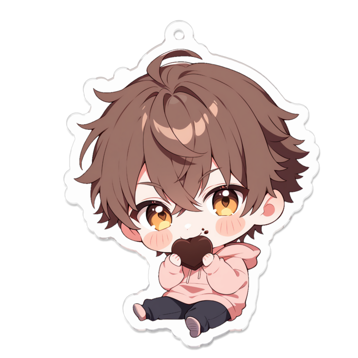 アクリルキーホルダー - 70 x 70 (mm)