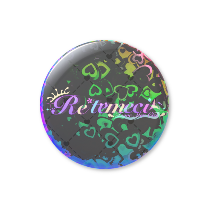 ホログラム缶バッジ - 56mm