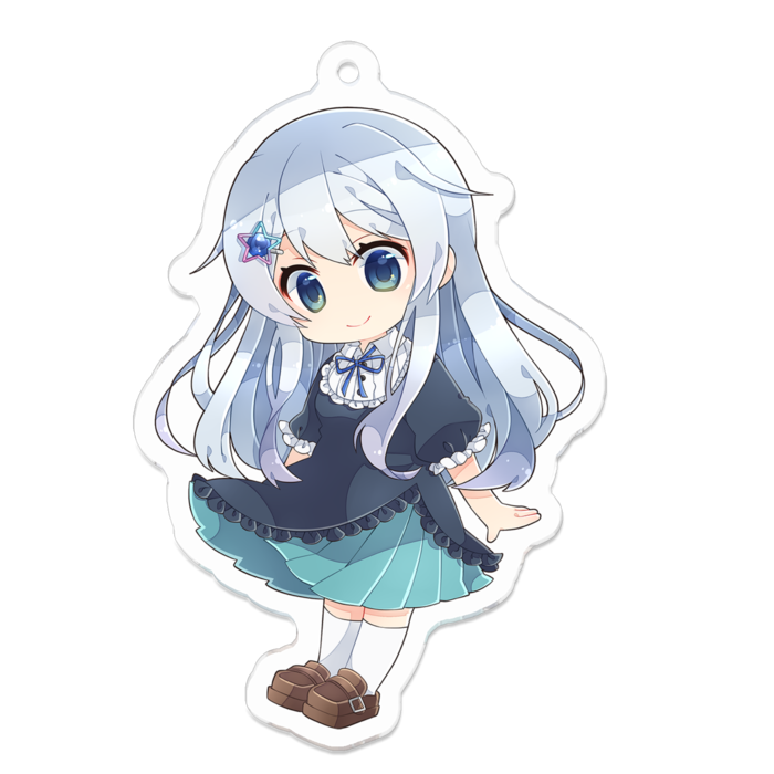 アクリルキーホルダー - 70 x 70 (mm)