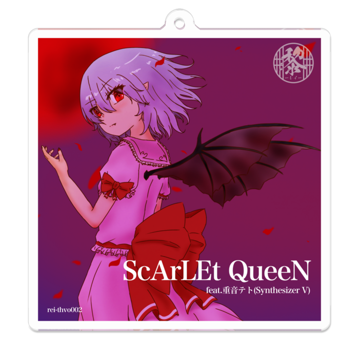 アクリルキーホルダー - 70 x 70 (mm)