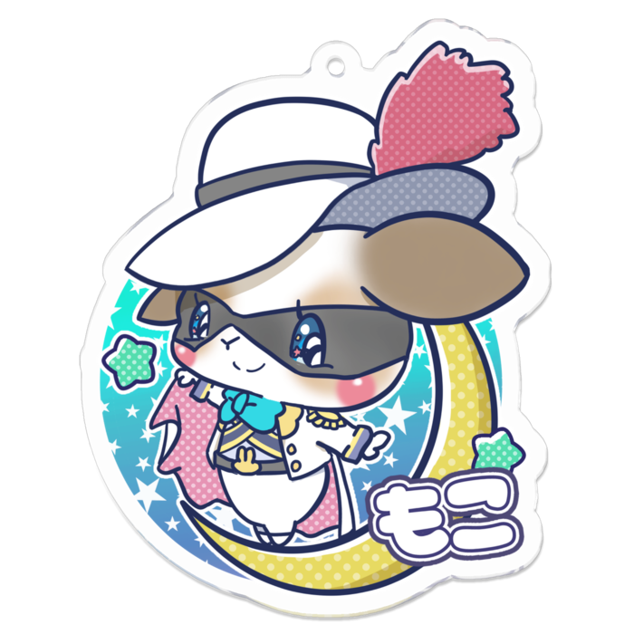 アクリルキーホルダー - 70 x 70 (mm)