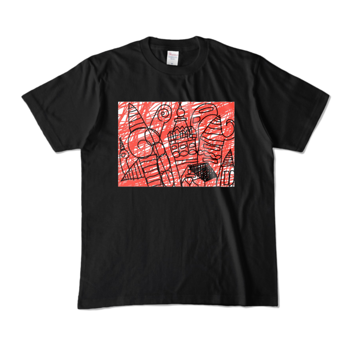 カラーTシャツ - M - ブラック (濃色)