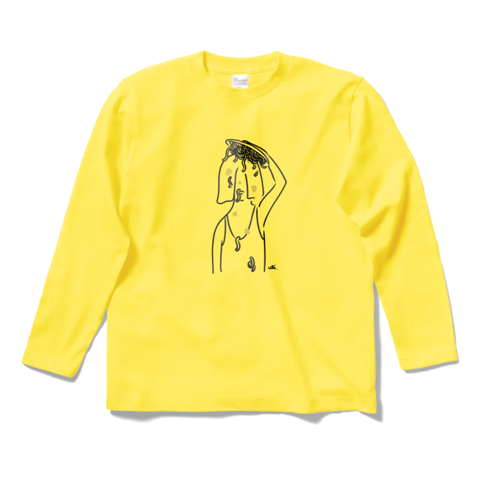 ロングスリーブTシャツ - S - イエロー