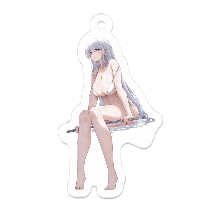 アクリルキーホルダー - 50 x 50 (mm)
