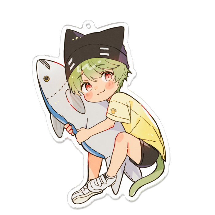 アクリルキーホルダー - 100 x 100 (mm)