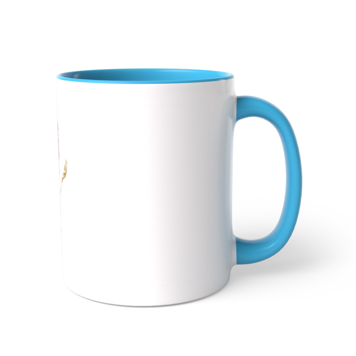 ツートンカラーマグカップ - 直径 8.2cm / 高さ 9.5cm