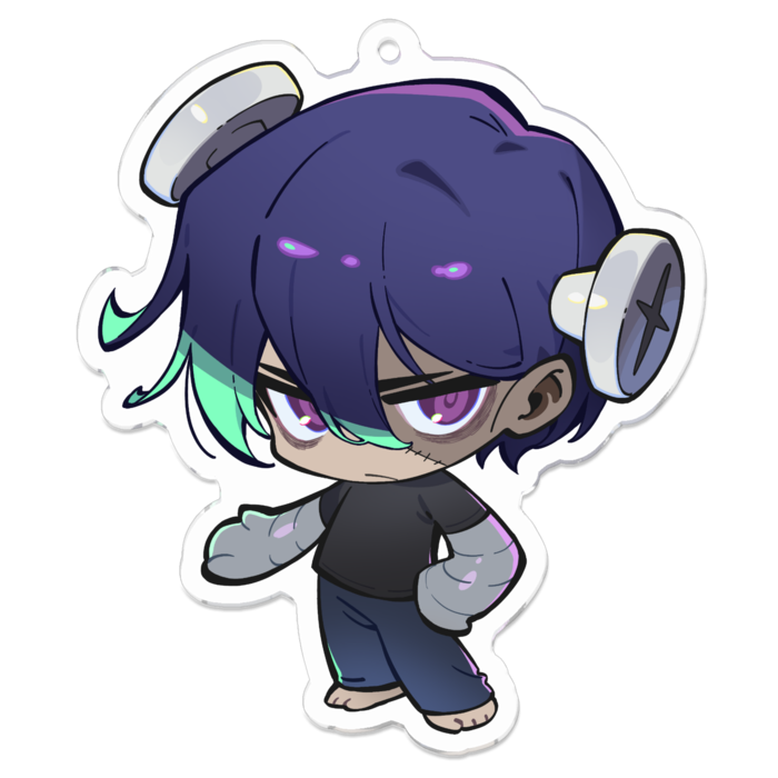 アクリルキーホルダー - 70 x 70 (mm)