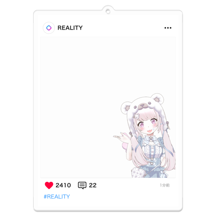 アクリルキーホルダー - 100 x 100 (mm)