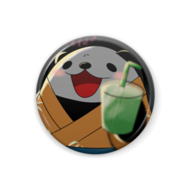 テイコウペンギン トロピカルジュース笹味 あげる 缶バッジ るちゃちゃんの笹の葉スーパー Booth