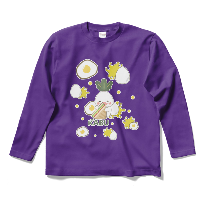 ロングスリーブTシャツ - S - パープル