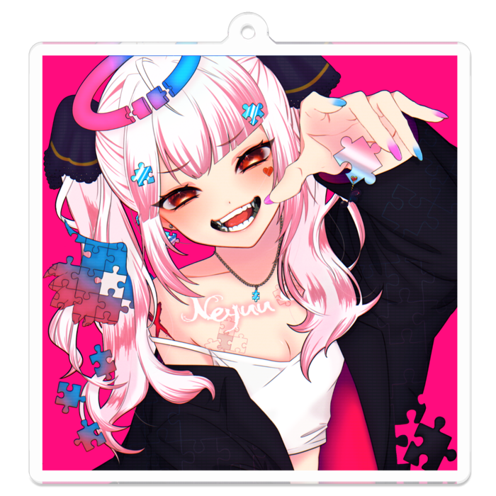 アクリルキーホルダー - 70 x 70 (mm)