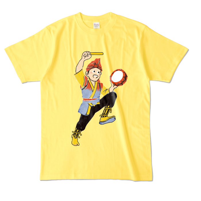 カラーTシャツ - L - イエロー (濃色)