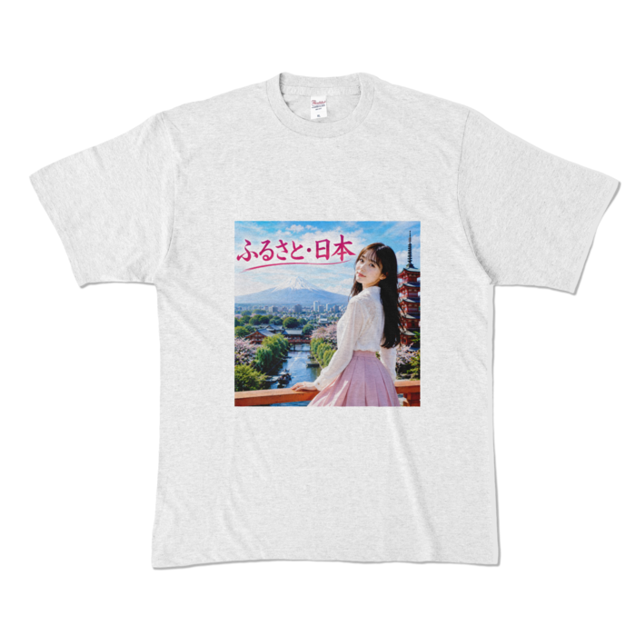 カラーTシャツ - XL - アッシュ （淡色）