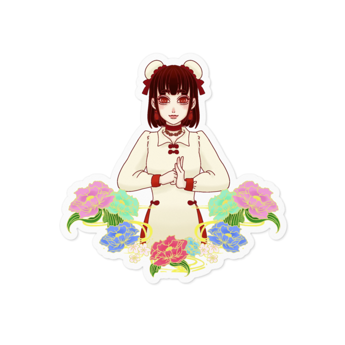 ステッカー - 100 x 100 (mm)