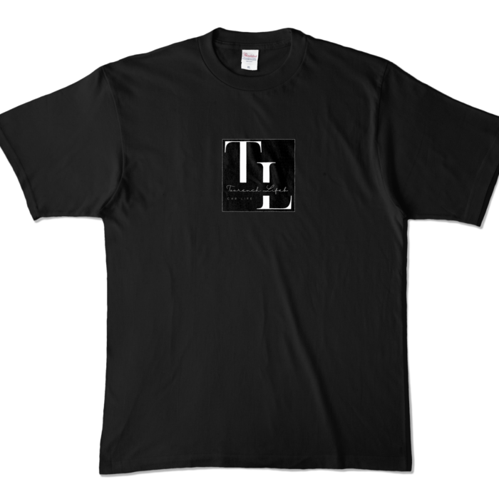 カラーTシャツ - XL - ブラック (濃色)