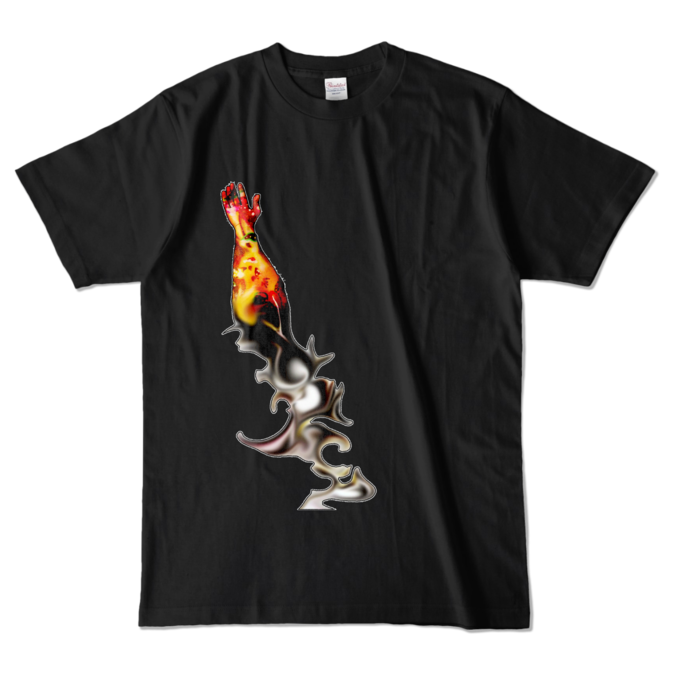 カラーTシャツ - L - ブラック (濃色)