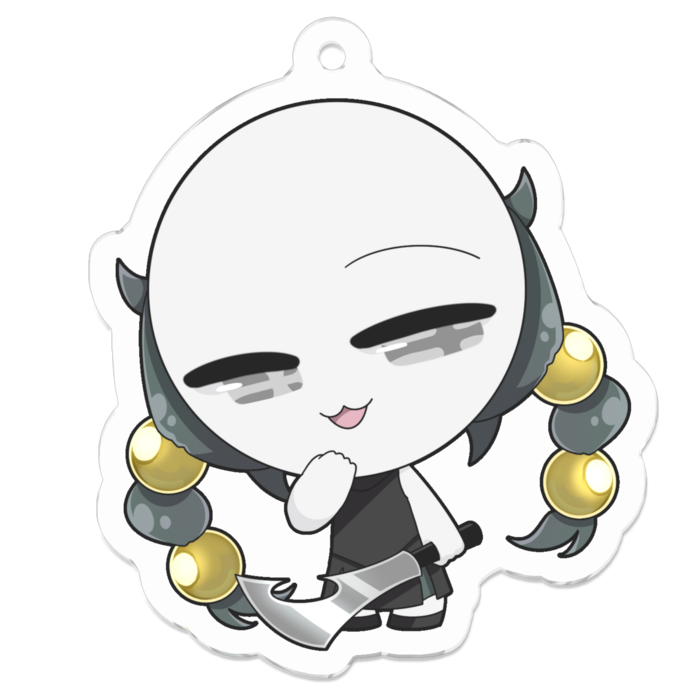 アクリルキーホルダー - 50 x 50 (mm)