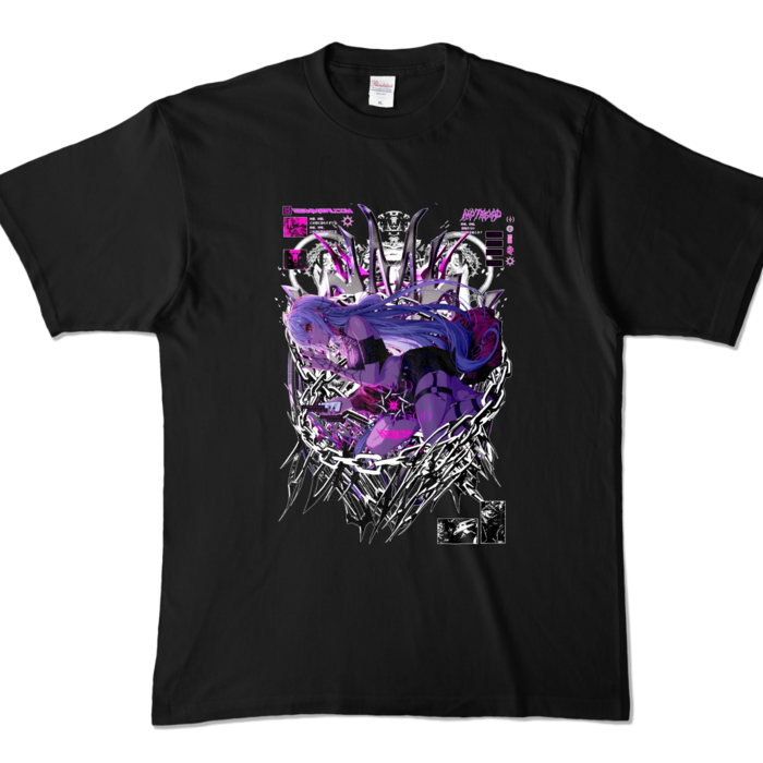 カラーTシャツ - XL - ブラック (濃色)