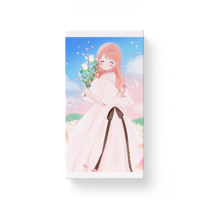 モバイルバッテリー -お花畑