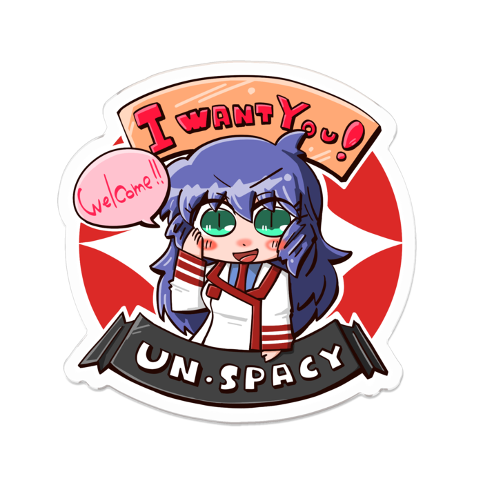 アクリルバッジ - 70 x 70 (mm)