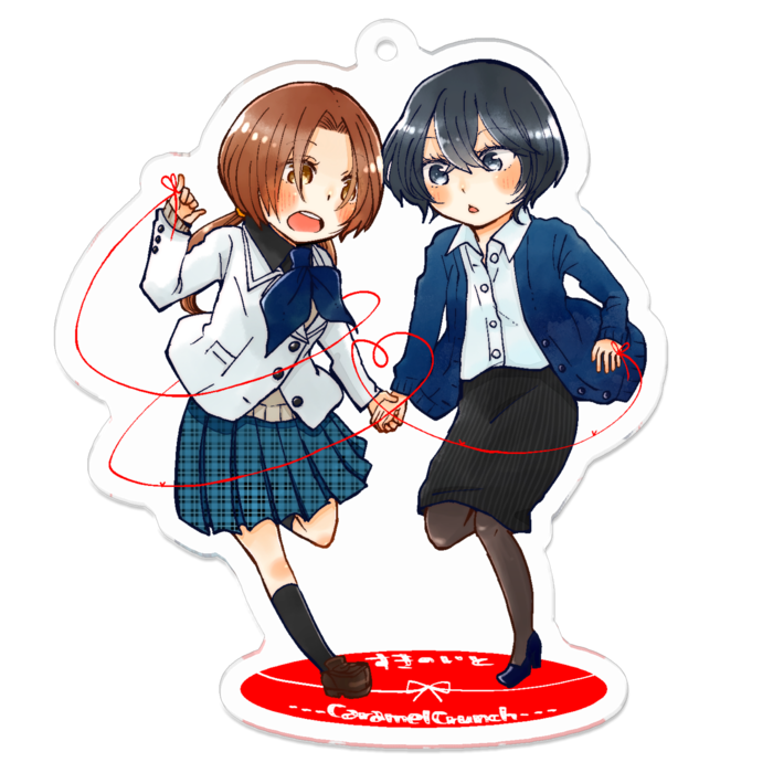 アクリルキーホルダー - 70 x 70 (mm)