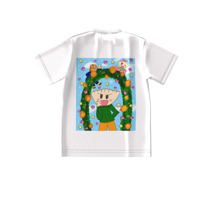 ビッグシルエットTシャツ - S - 背面