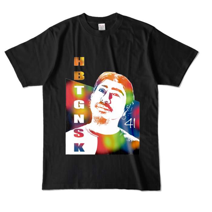 カラーTシャツ - L - ブラック (濃色)