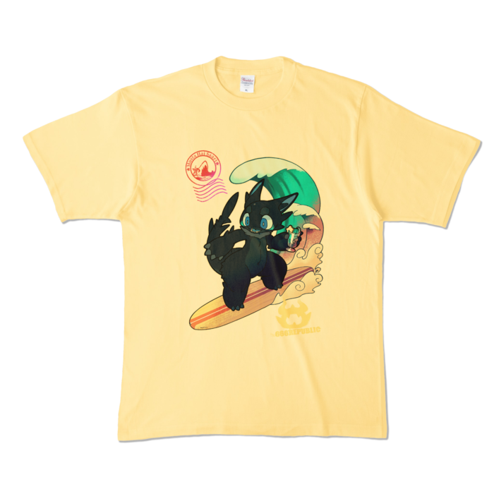 カラーTシャツ - XL - ライトイエロー