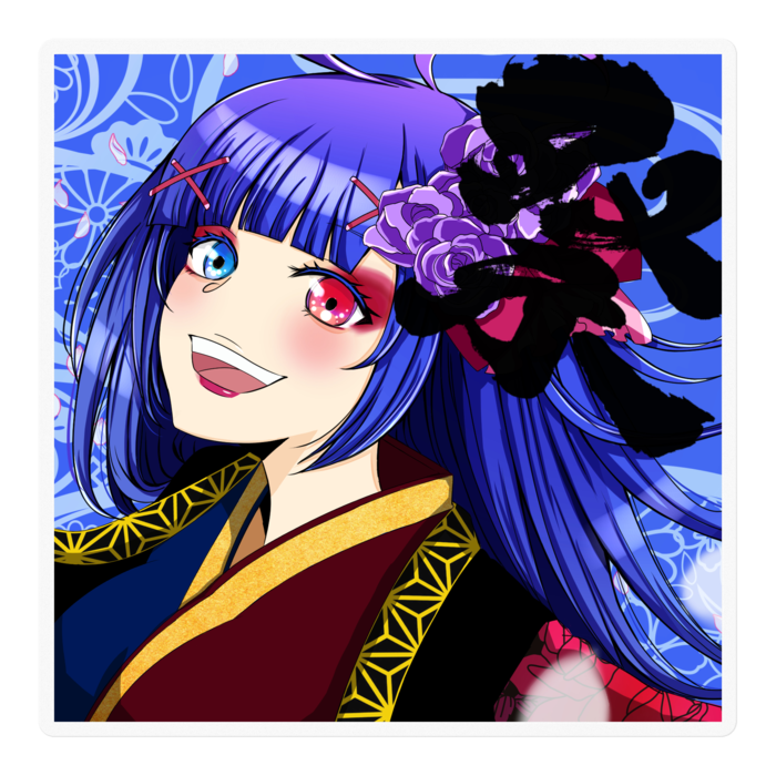 ステッカー - 100 x 100 (mm)