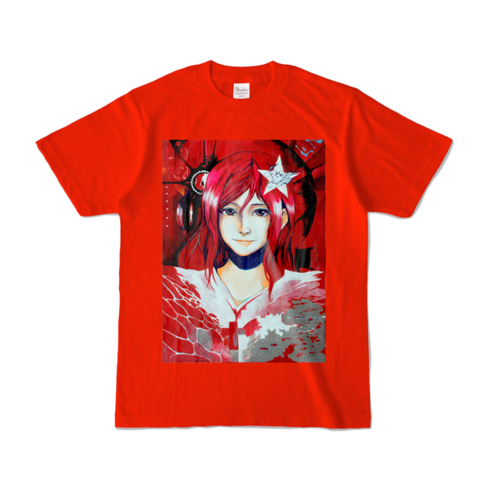 カラーTシャツ - S - レッド (濃色)