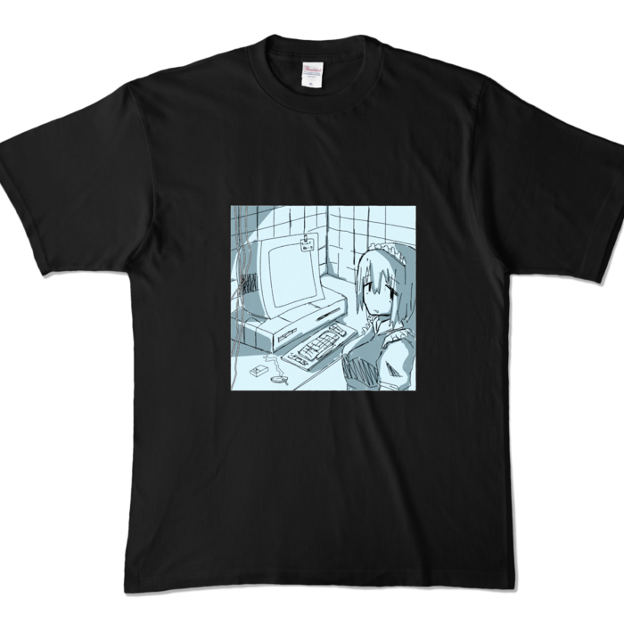カラーTシャツ - XL - ブラック (濃色)