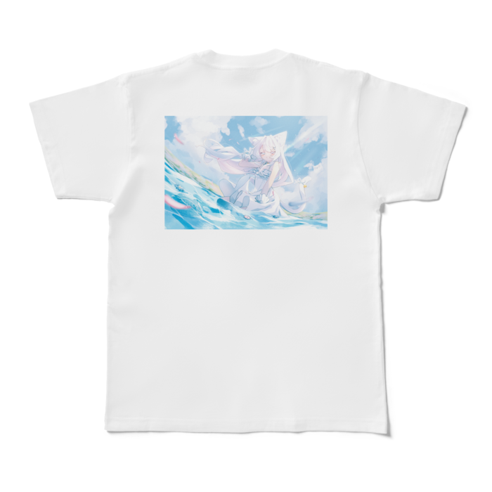 Tシャツ - M - 白(表情1)