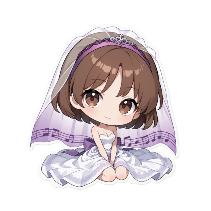 ステッカー - 160 x 160 (mm)(キャラのみ)