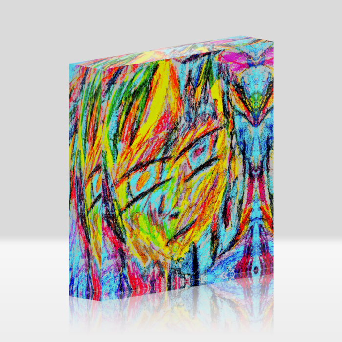 アクリルブロック - 100x100mm(1)