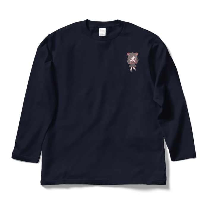 ロングスリーブTシャツ - L - ネイビー