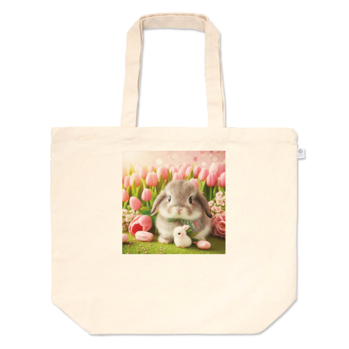 トートバッグ -Ｌ- プリント面積中(1)